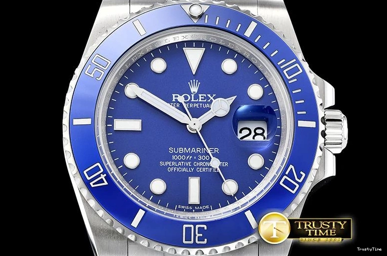 0522 HighQuality ROLSUB0257 – Submariner 116619LN SS SS Blue JF Asia 1031